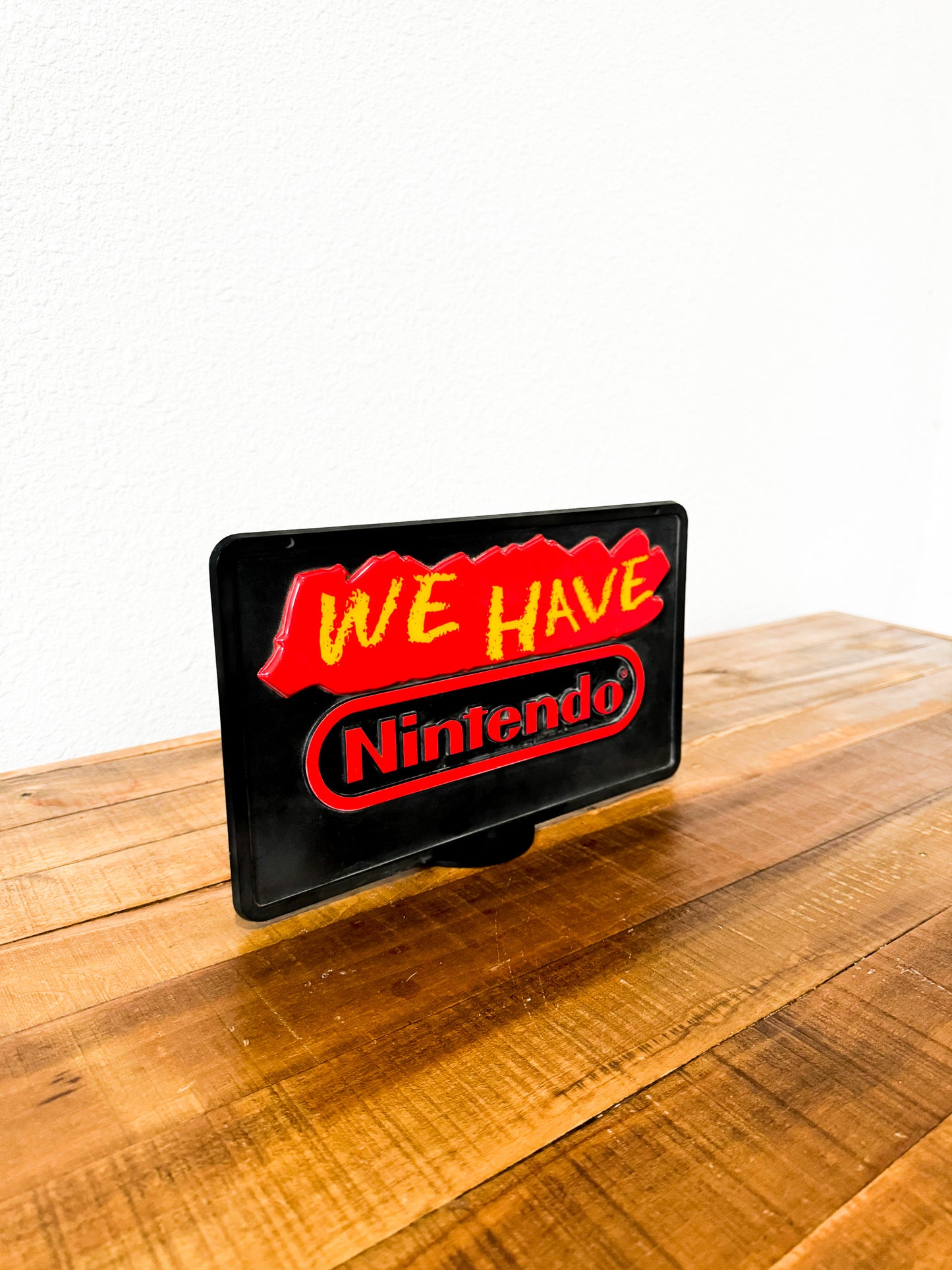 We Have Nintendo Store Display Sign Double Sided World Of Nintendo Sign