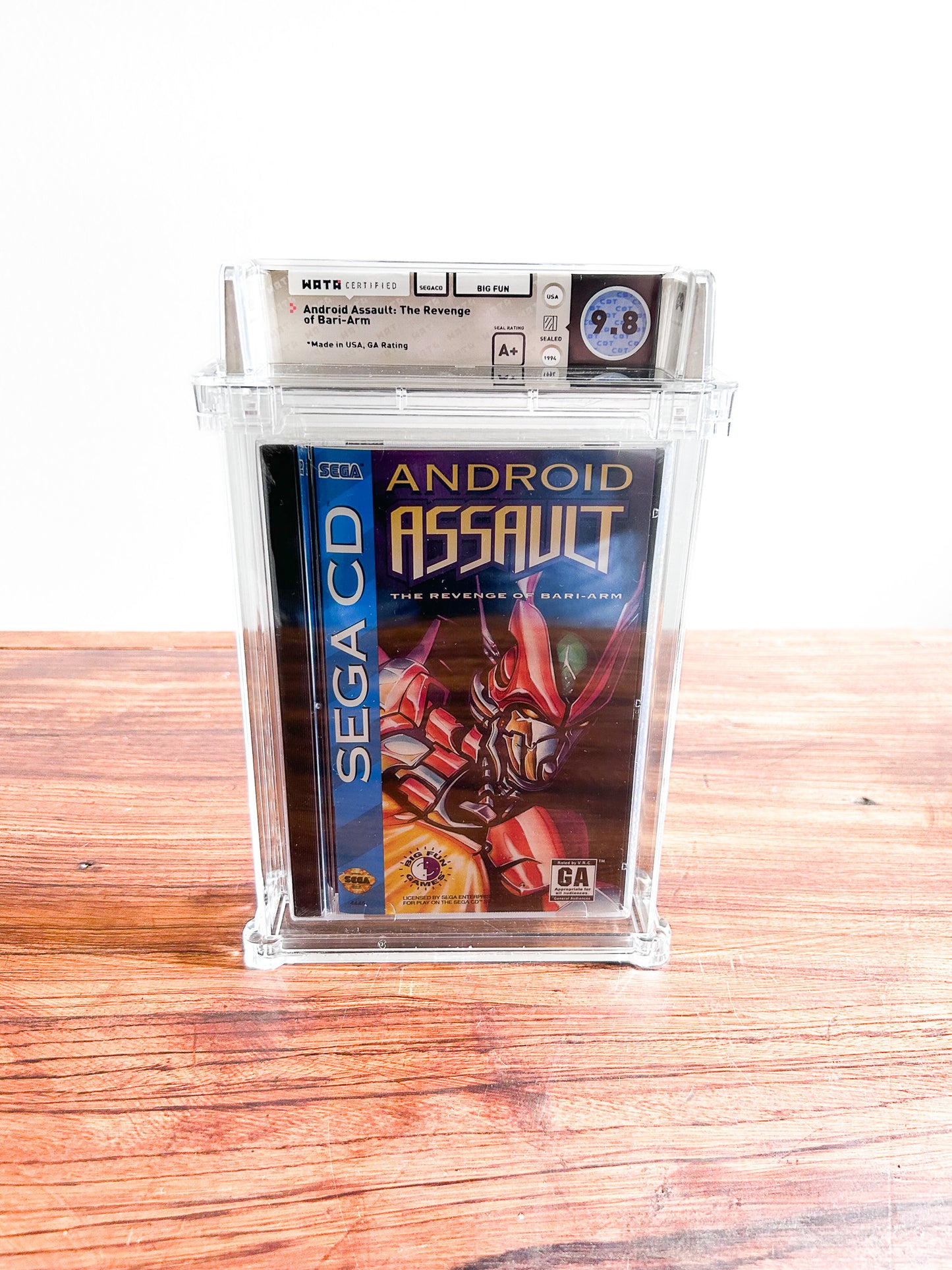 Android Assault for Sega CD